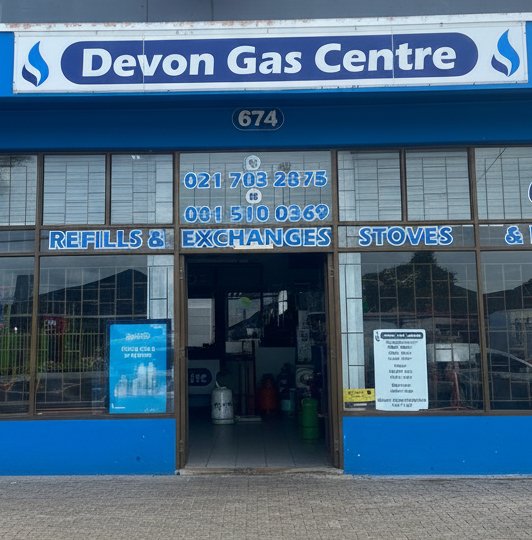Devon Gas Centre store front 674 Lansdowne Rd